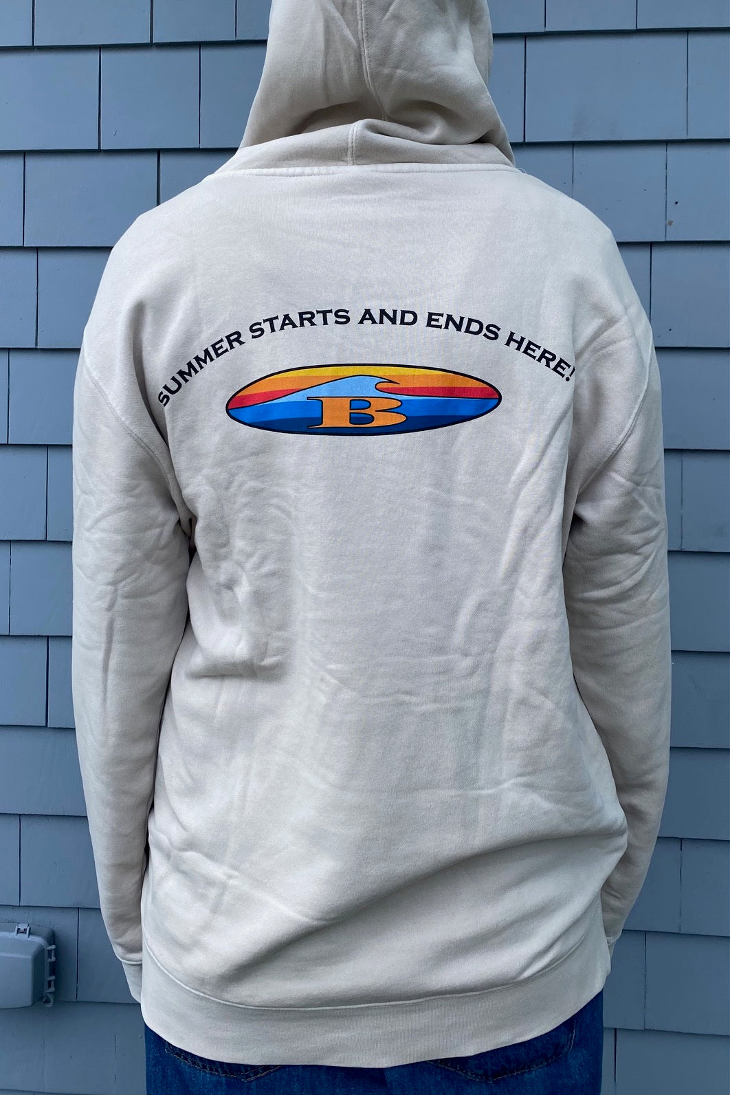 Sunset Oval B Hoodie