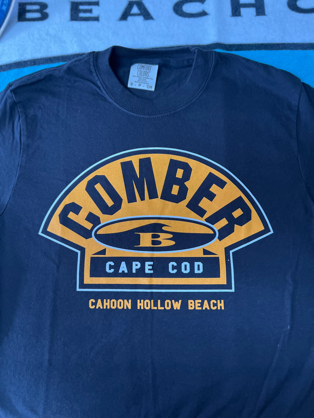 Black and Gold Short Sleeve Tee