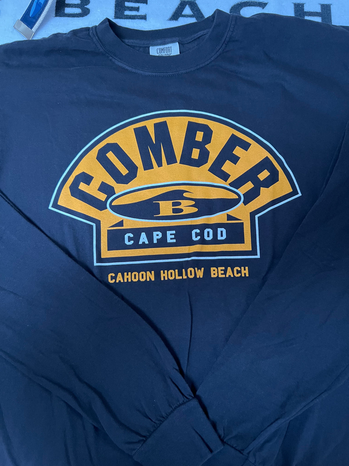 Black and Gold Long Sleeve Tee