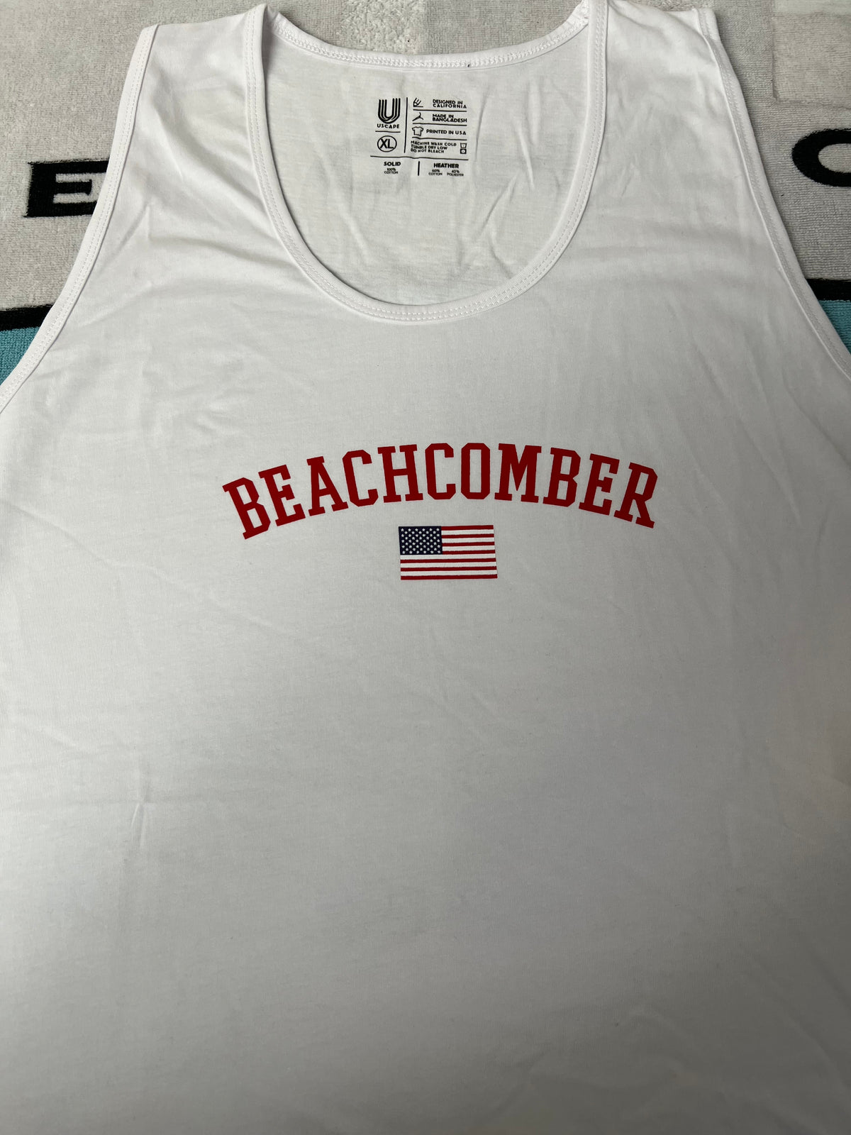 American Flag Tank Top