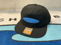 Flat Brim Oval B Patch Hat