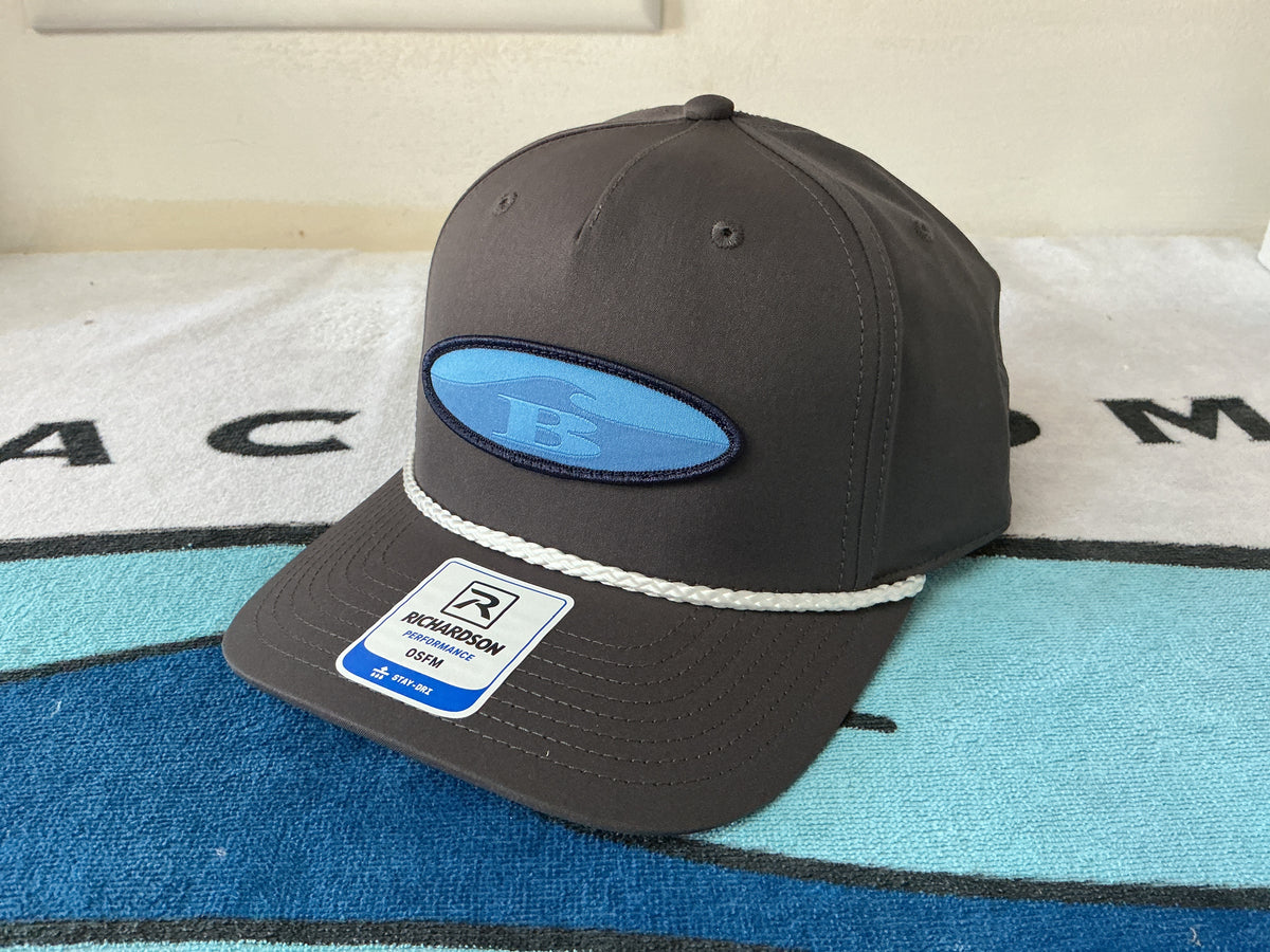 Rope Oval B Patch Hat