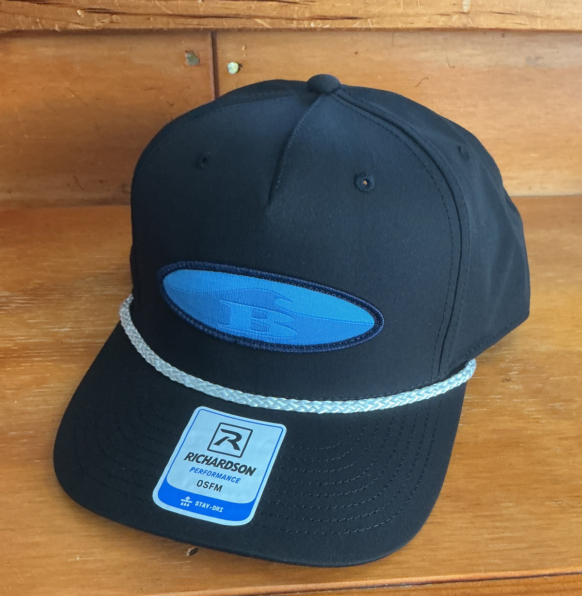 Rope Oval B Patch Hat