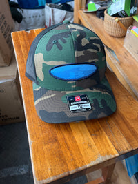 Oval B Patch Hat