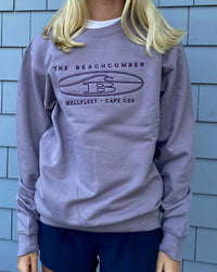 Embroidered Oval B Crewneck