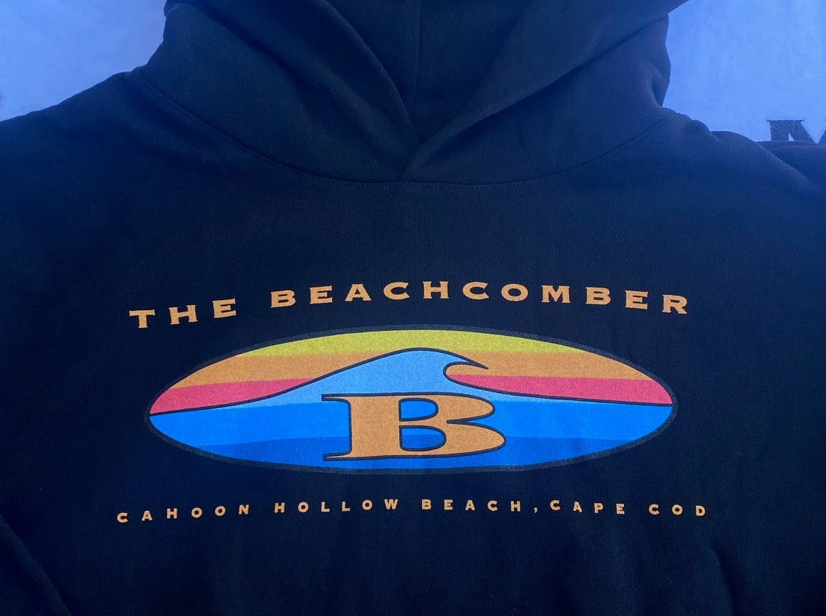 Black Sunset Oval B Hoodie