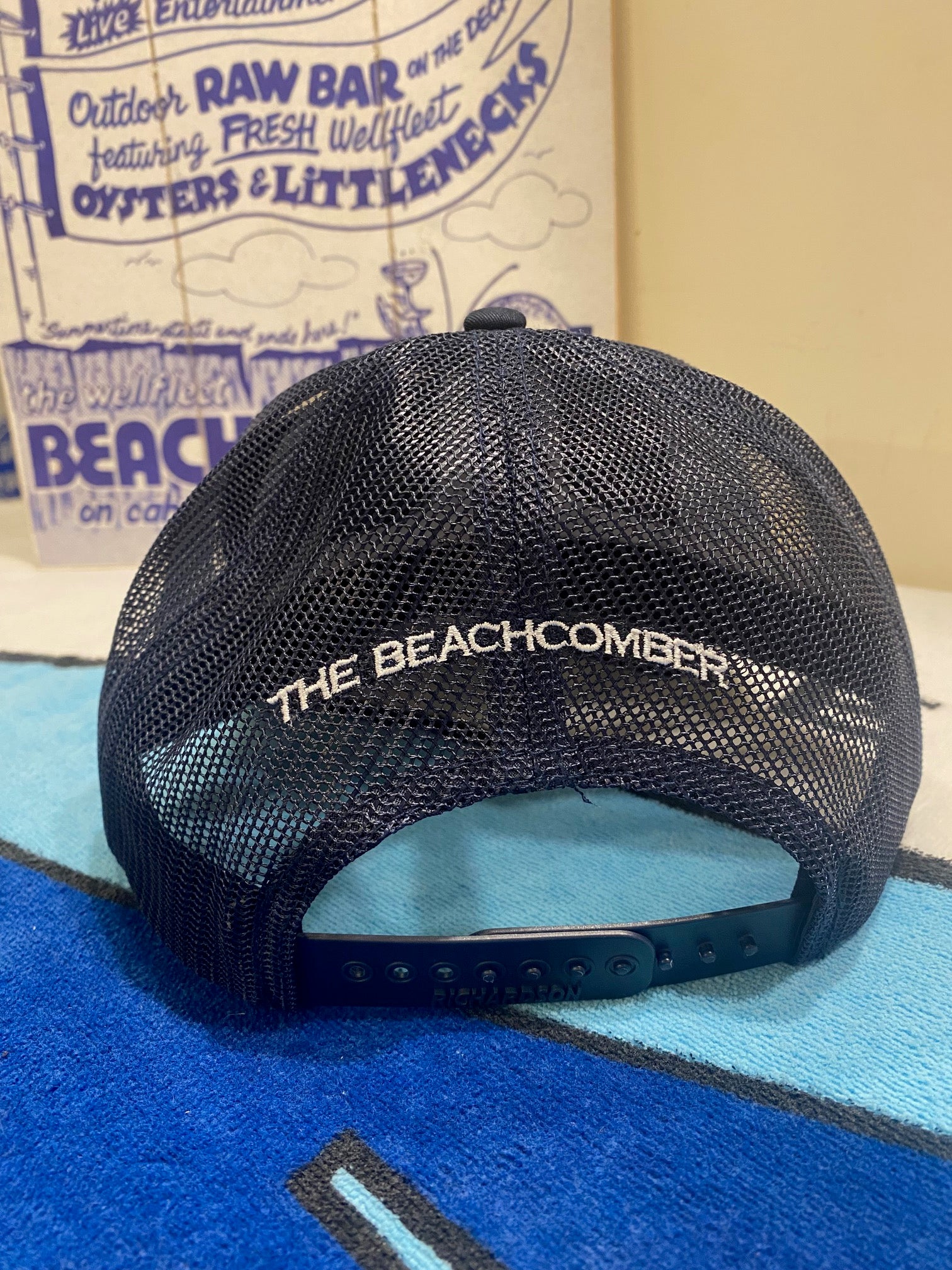 Oval B Patch Hat – The Wellfleet Beachcomber Store