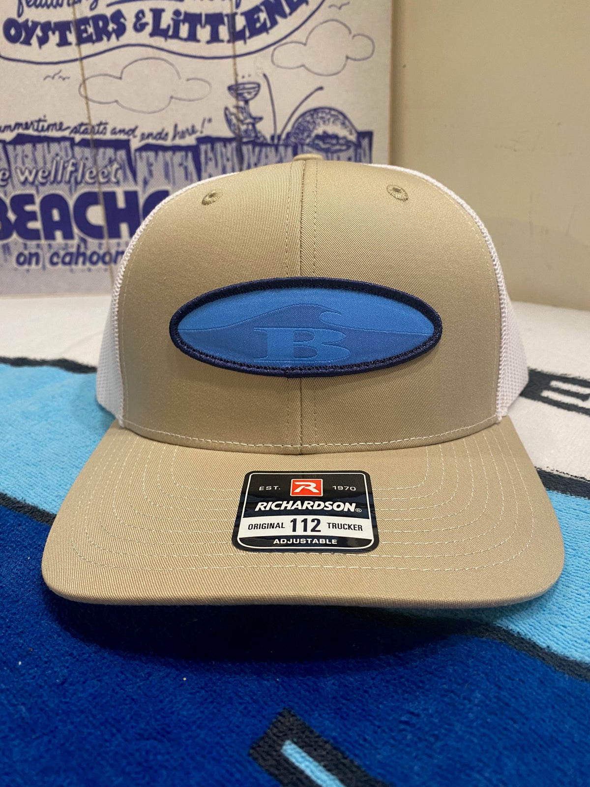 Oval B Patch Hat