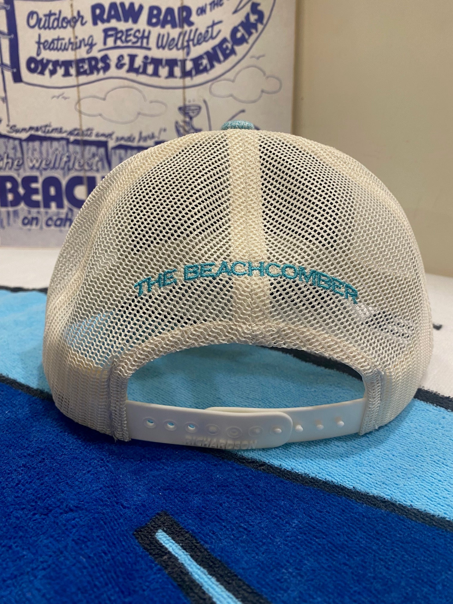 Oval B Patch Hat – The Wellfleet Beachcomber Store