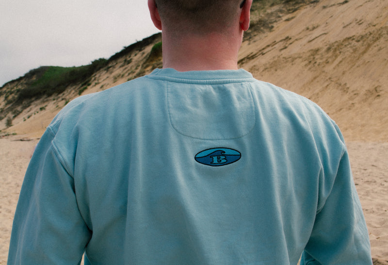 Tiny Embroidered Crew