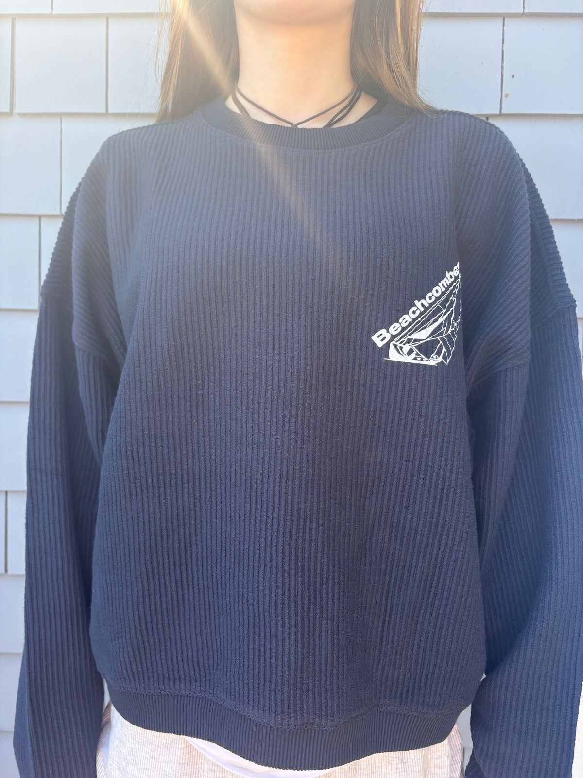 Sailboat Cropped Crew Women
