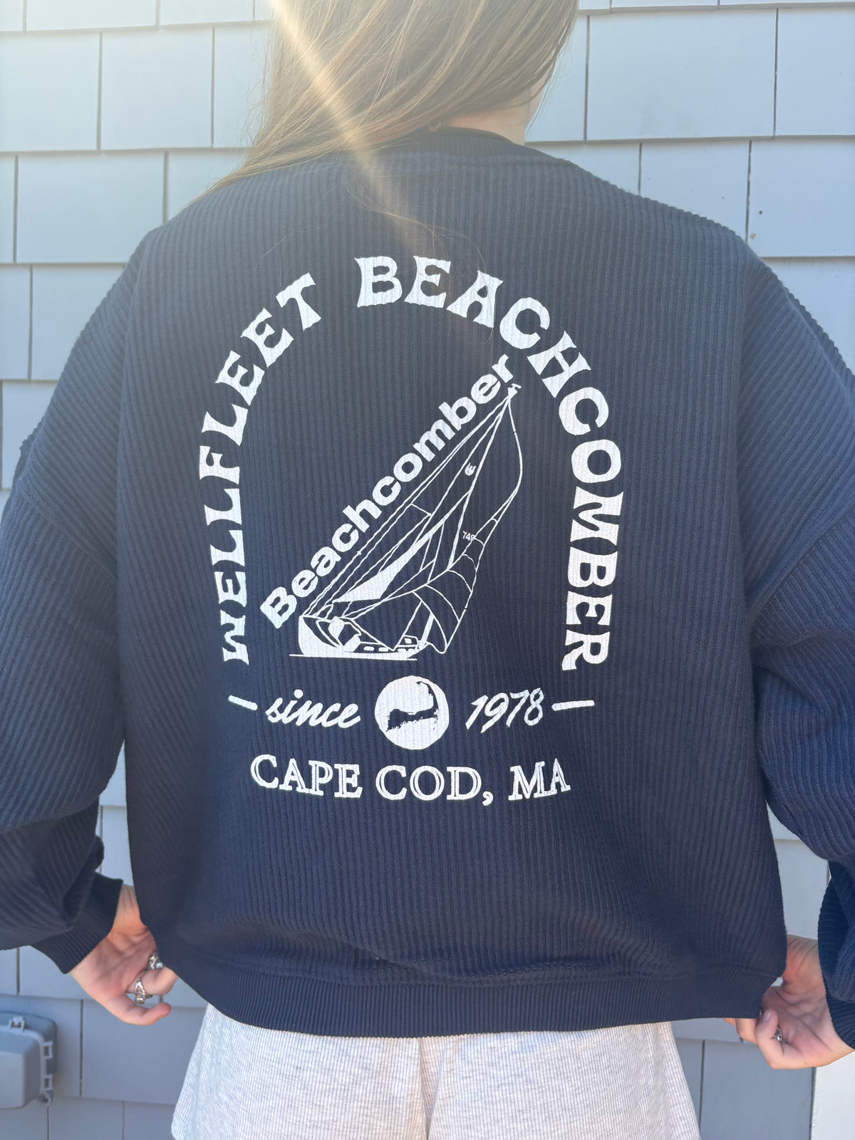 Sailboat Cropped Crew Women