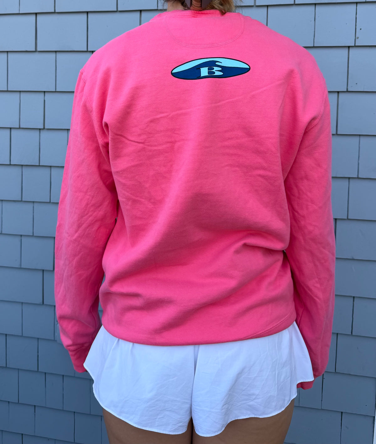 Oval B Crewneck