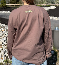 Camo Writing Long Sleeve