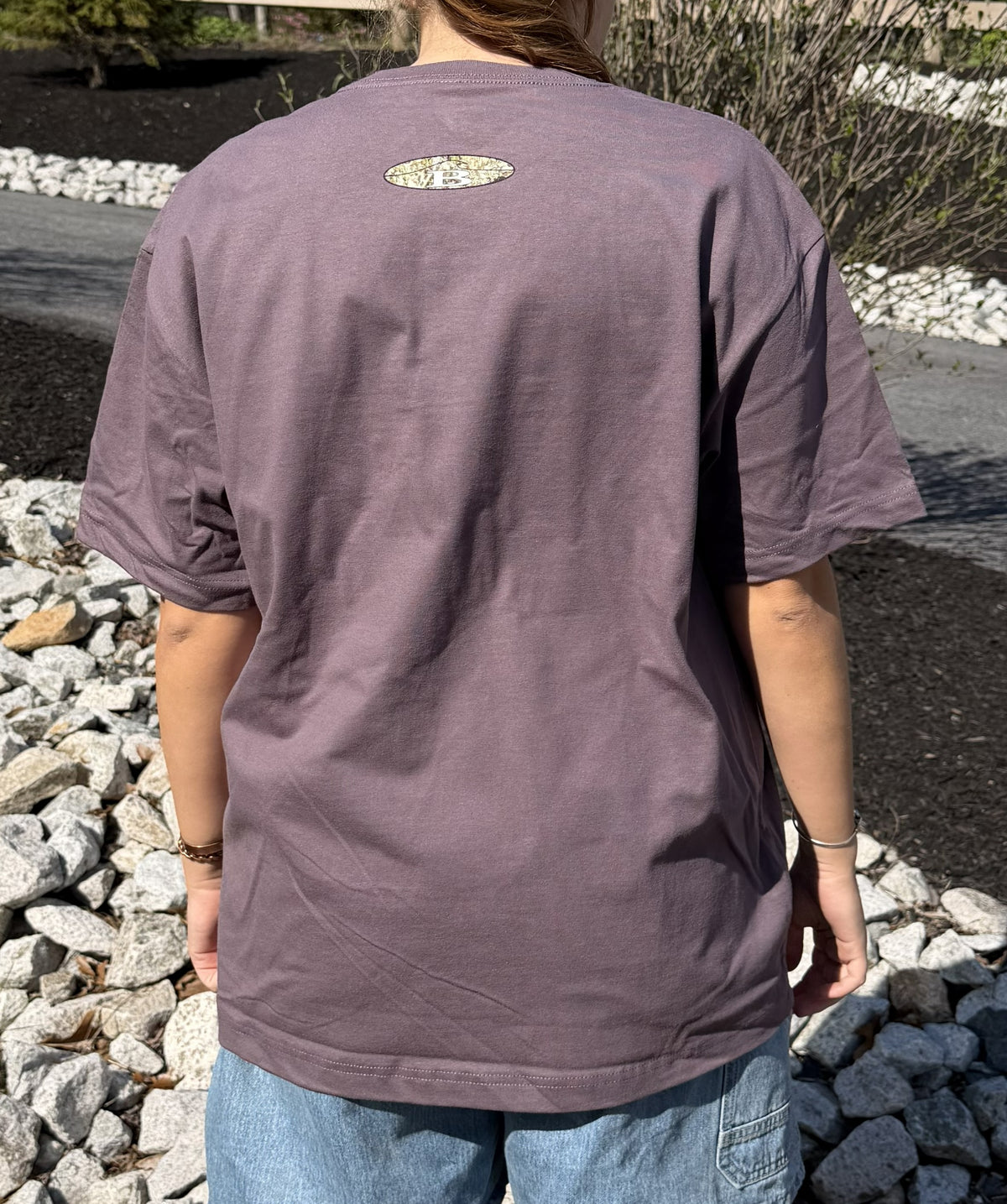 Camo Writing Tee