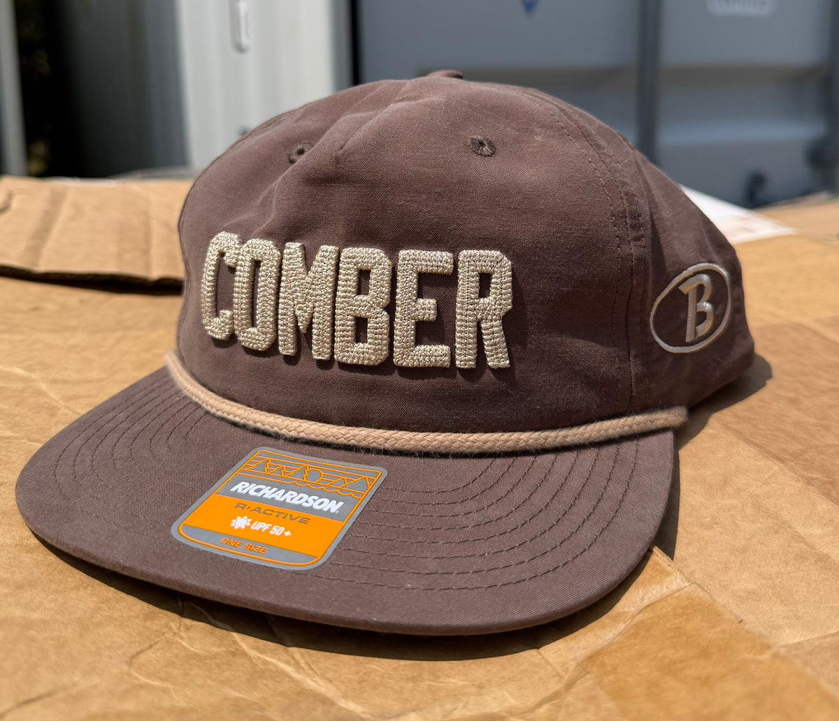 Comber Flat Brim Rope Hat