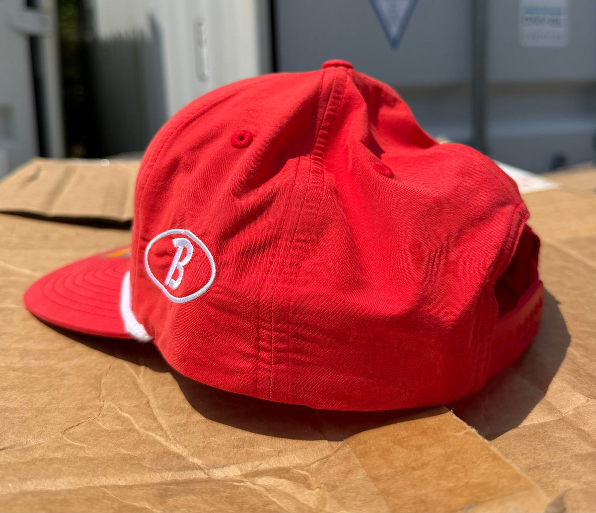 Comber Flat Brim Rope Hat