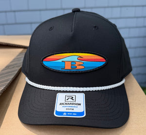 Rope Oval B Patch Hat