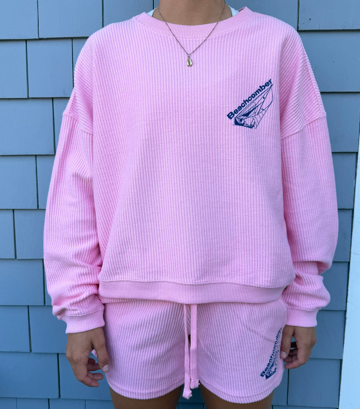 Sailboat Cropped Crew Women