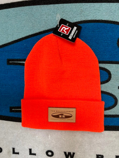 Leather Patch Beanies – The Wellfleet Beachcomber Store
